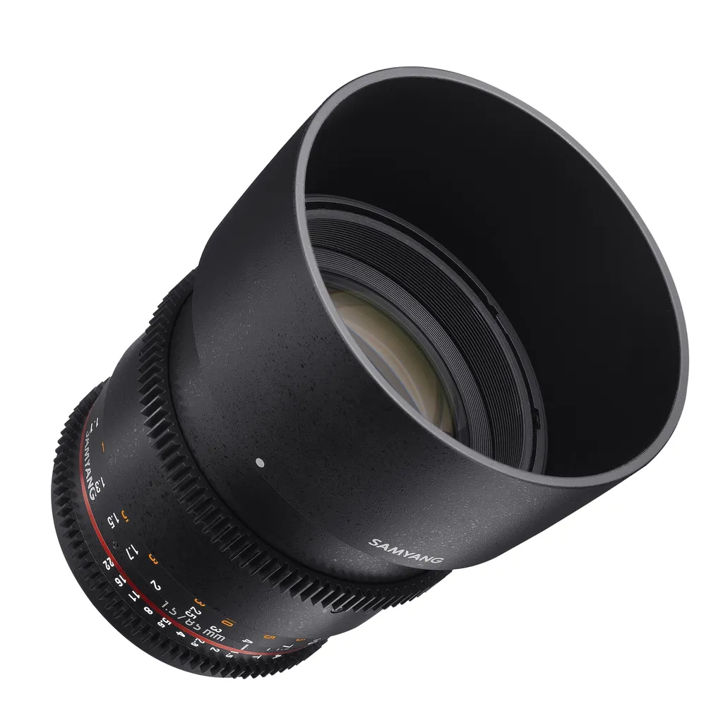 Objectif vidéo Samyang 85mm T1,5 pour le portrait cinématographique