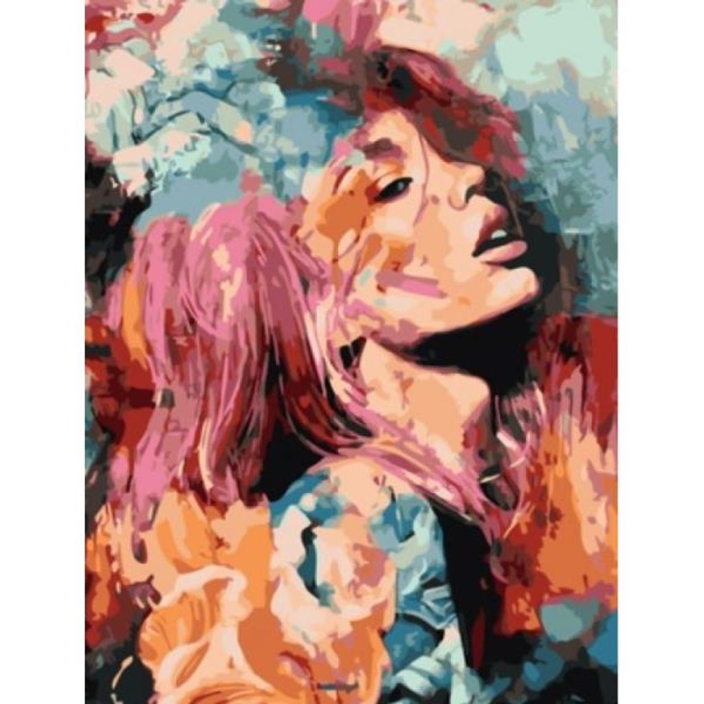 40x30 cm Diamanten Malerei Zum Selbermachen DIY Diamond Painting Frau