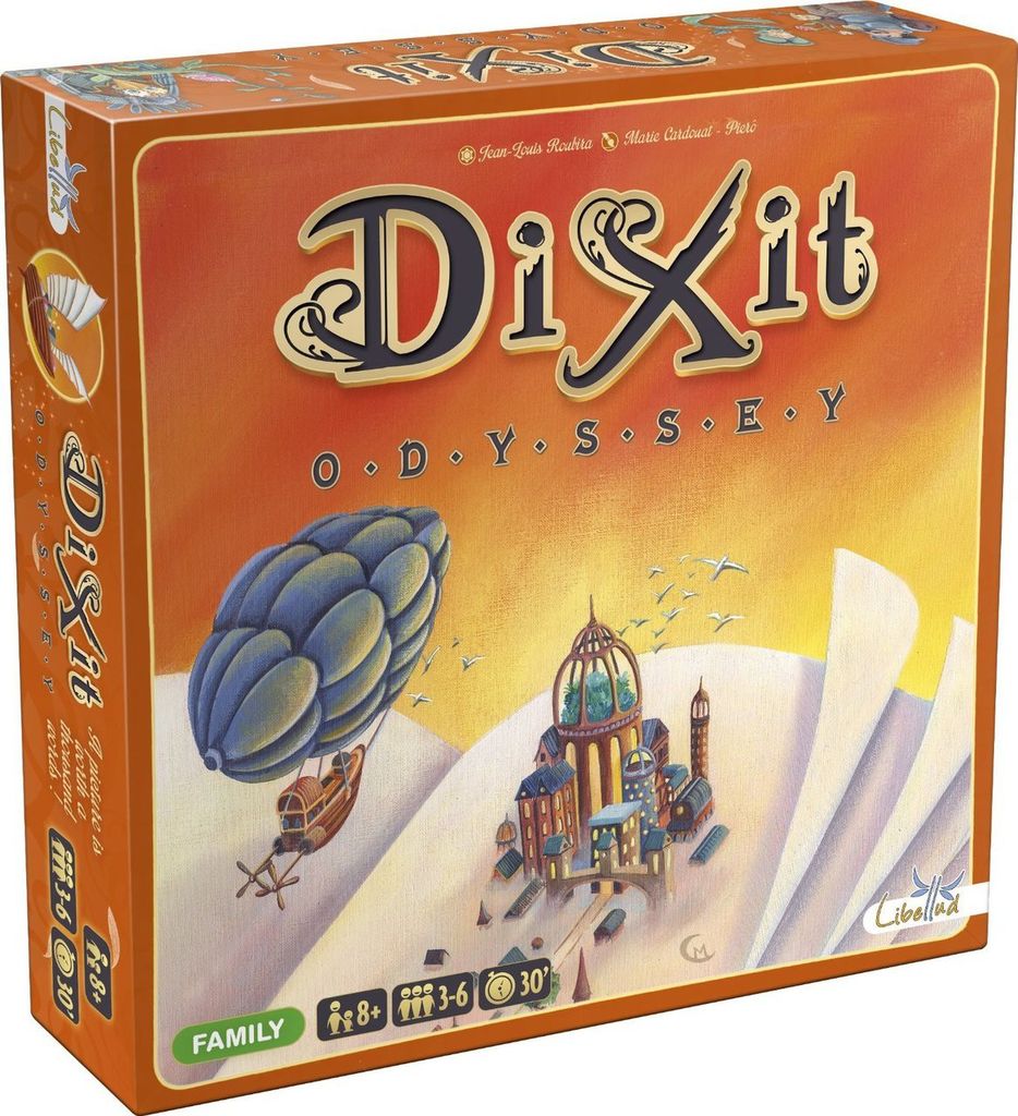Asmodee Dixit : Odyssey, Kartenspiel, 8 Jahr(e), 30 min