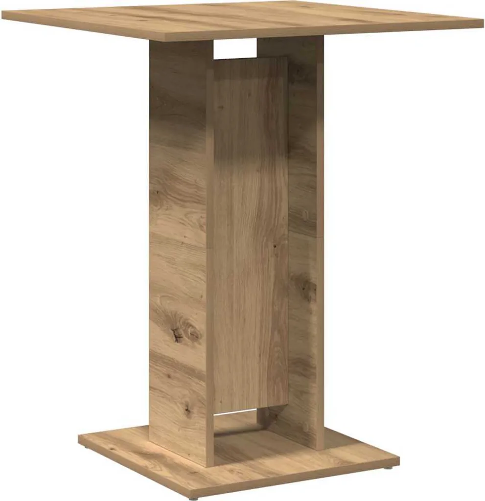 Tavolo da Bistrot Artisan Oak 60x60 cm | Arredo Bar Effetto Rovere