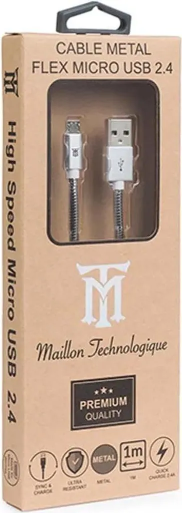 Câble USB vers Micro-USB pour charger manette PS4 et téléphone Android - 2
