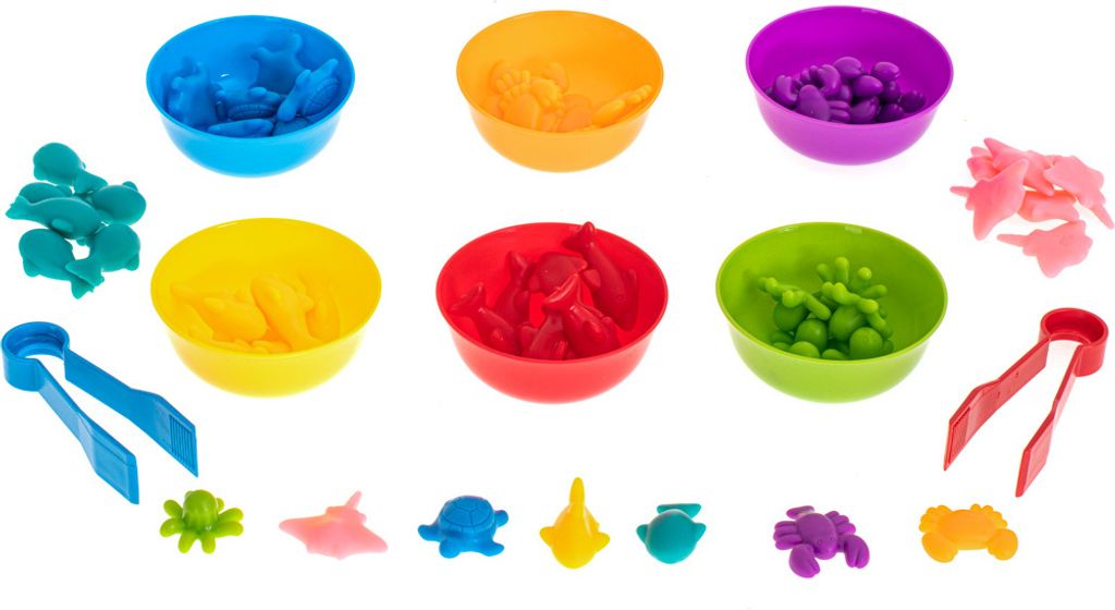KIK Morské živočíchy vzdelávacie montessori 36 ks Obrázok produktu 8