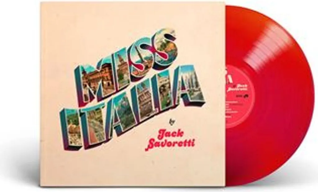 Jack Savoretti Miss Italia Vinyle Rouge en Édition Limitée Collector LP