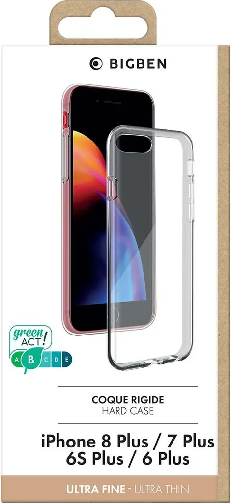 Offerta Cover BigBen iPhone 7 Plus 8 Plus Trasparente Rigida Slim - 3