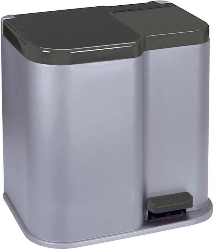 Tretmülleimer mit zwei Fächern | Duo | 21 Liter Produktbild 