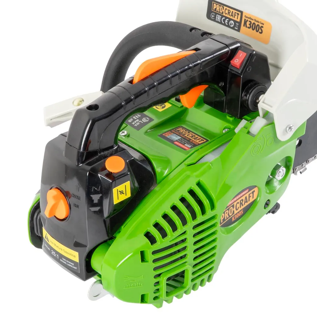 Procraft K300S tronçonneuse à essence 0,9 kW avec guide de 30 cm - 8