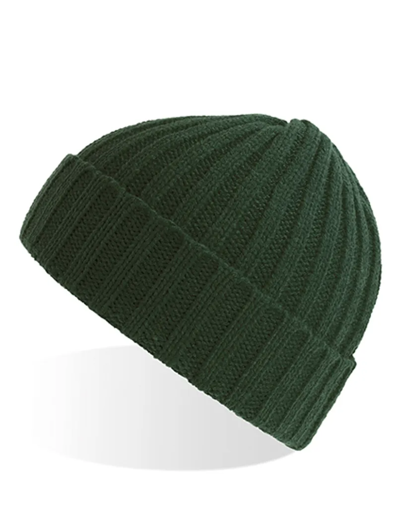 Atlantis SHORE Beanie Verde Bottiglia: Cappello Pescatore Vintage Eco