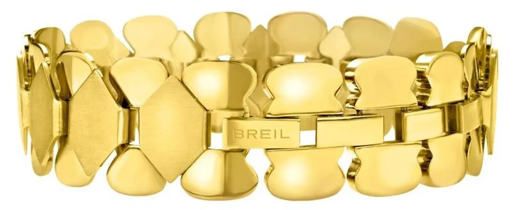 Bracelet moderne plaqué or Hexagonia TJ3634 - Bijou élégant pour femme