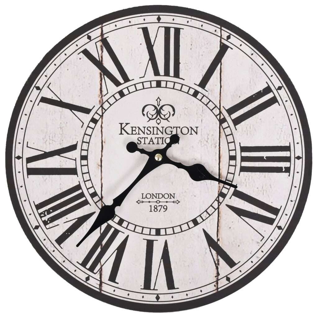 vidaXL Vintage Wanduhr London 30 cm Produktbild 