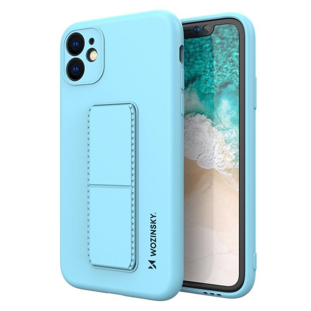Wozinsky Silikon-Schutzhülle mit Ständer für iPhone 12 Produktbild 