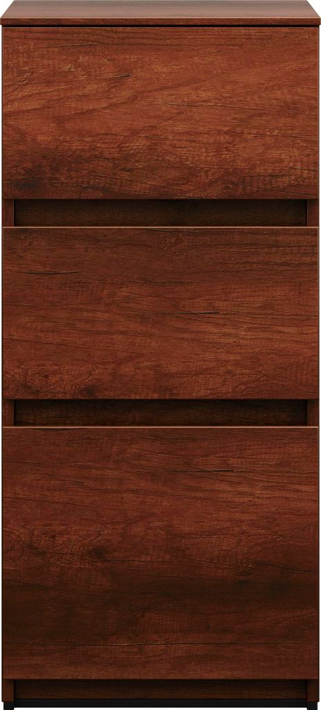 burgbad Lin20 Unterschrank, 3 Auszüge, 400x407x870mm, USIW040F5359