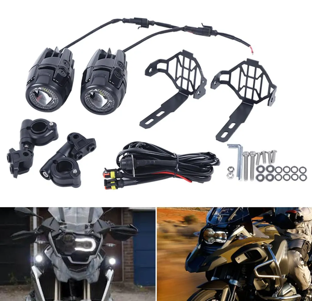 Projecteurs antibrouillard LED pour voiture - Kit d'éclairage universel