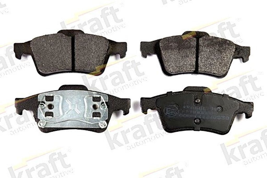 KRAFT Bremsbeläge Satz Hinten Bremsklötze für OPEL Vectra C Caravan (Z02) 6015105