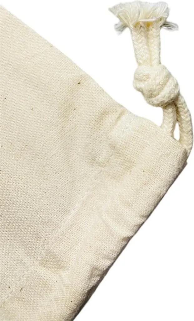 Sac à linge en coton lot de 2 pour trier les vêtements 100 litres