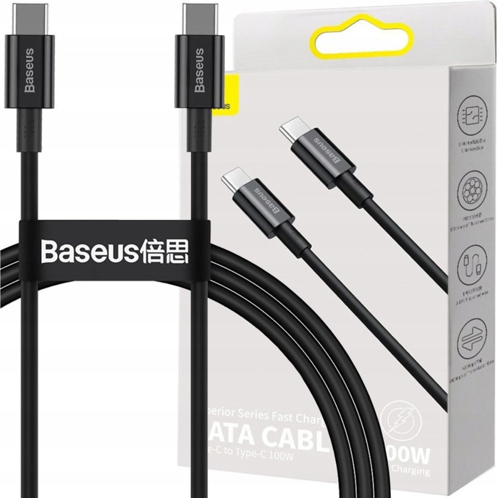 Kabel Usb-C Do Usb-C Baseus Serie Superior, 100W, 1M Immagine del prodotto 