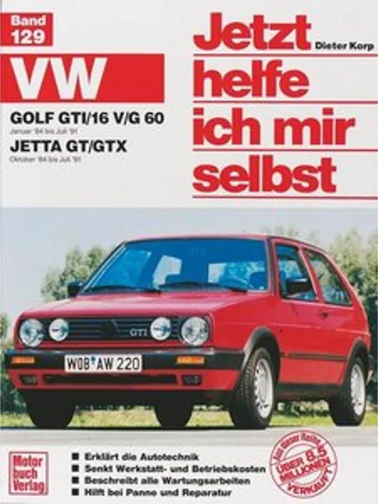 VW Golf GTi 16V 1984-1990 : Réplique Détaillée avec Châssis Acier