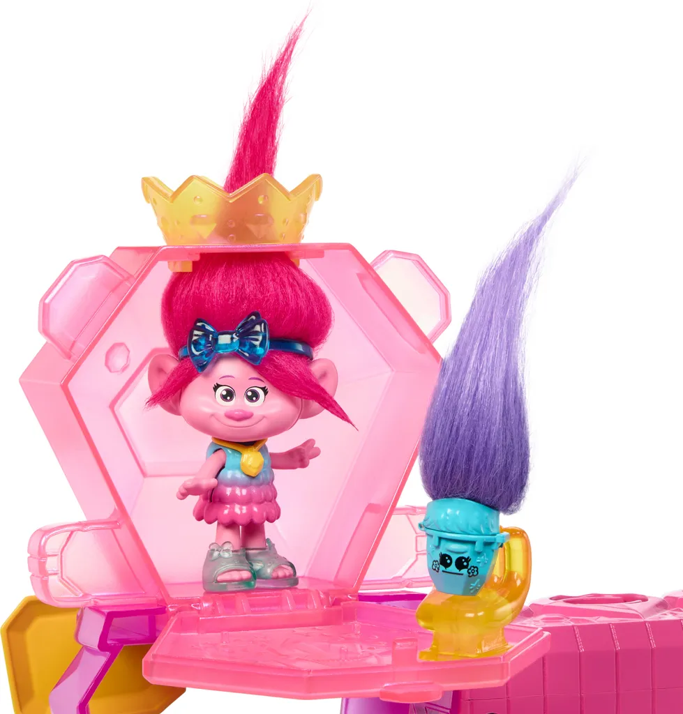Coffret de jeu Trolls Mount Rageous et univers miniature interactif