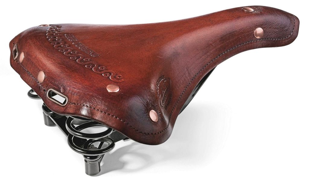 Selle Monte Grappa Monte Grappa Sattel Veer Rasse Charleston Oxford Leder D-Bruin