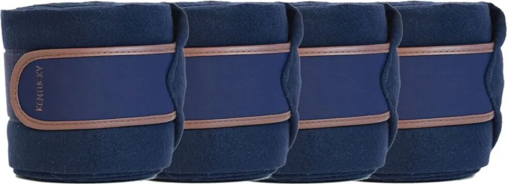 Protéger les Jambes du Cheval avec les Bandages Polaires Navy Full