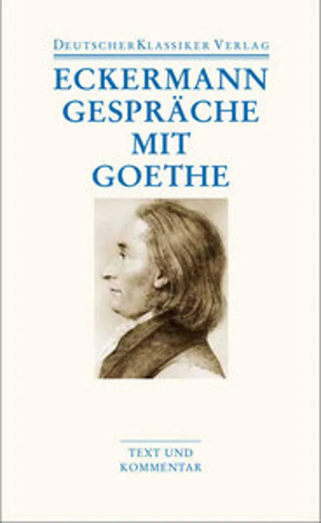 Étudier la pensée allemande avec le livre Gespräche mit Goethe complet