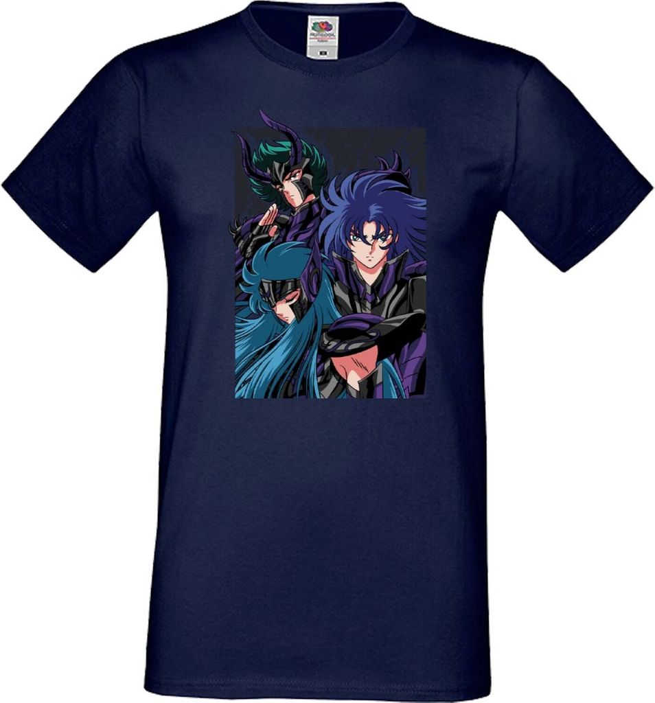 Herren T-Shirt Japan Manga Animation Comics Saint Anime Seiya Knights Of The Zodiac Poster Var-026 Saint Anime Seiya Knights Of The Zodiac Poster, ...