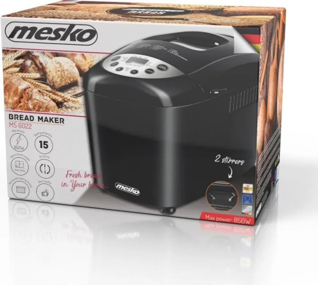 Offerta Mesko MS 6022 | Macchina per il Pane 850W Nera - Prezzo Top - 14