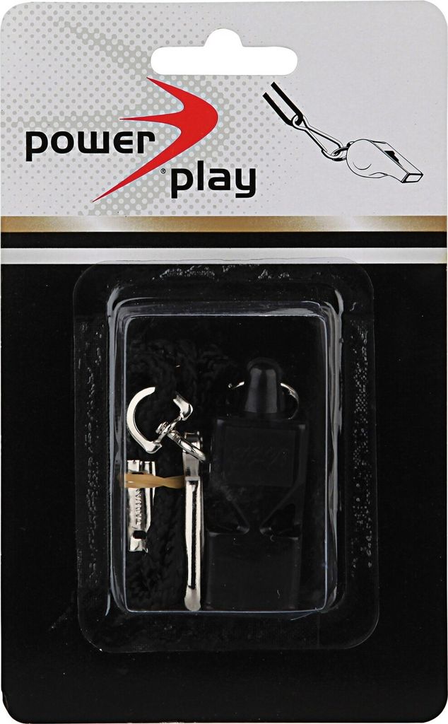 V3TEC Professional Pfeife mit Kordel schwarz