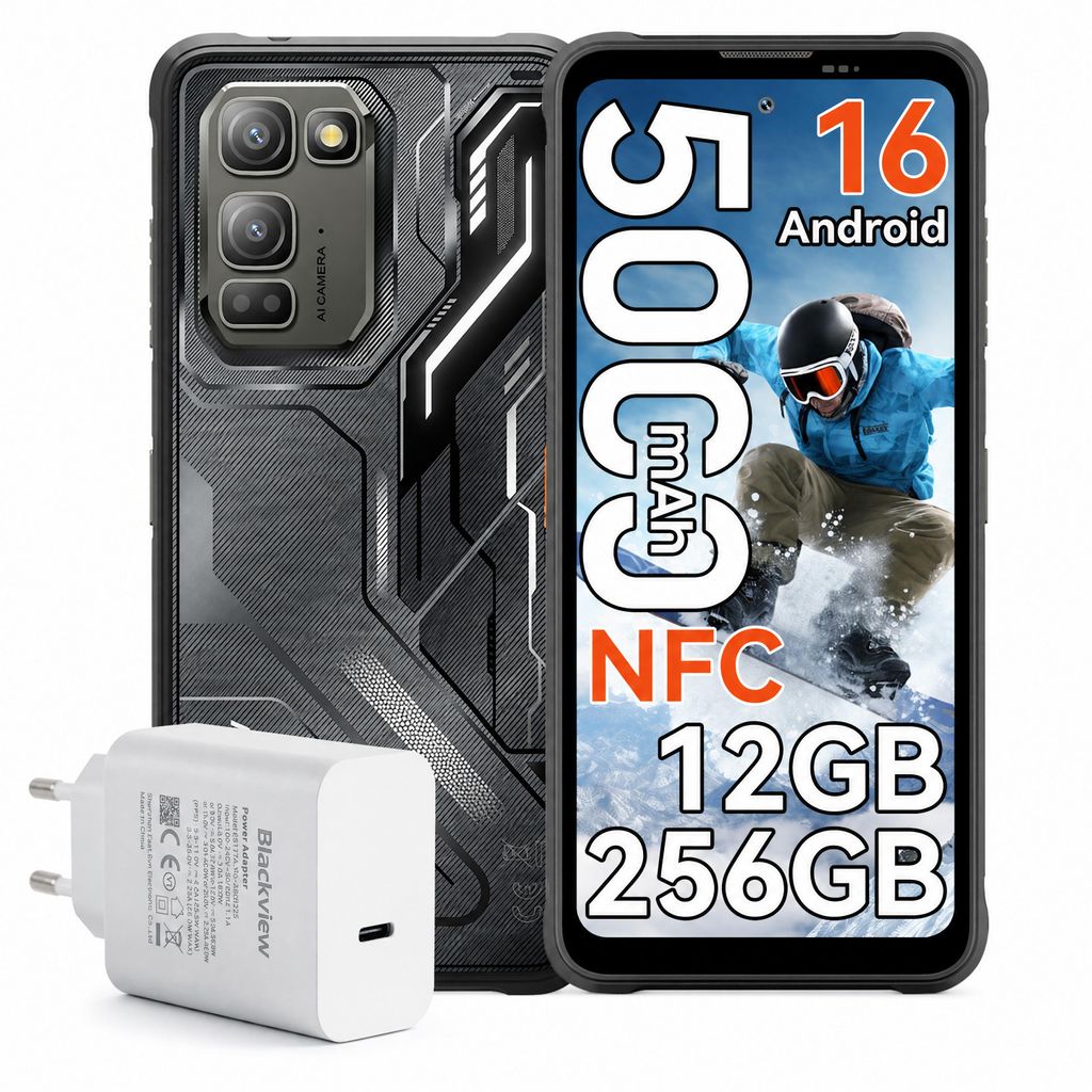 2026 Blackview FORT 5 outdoor handy incl 45W Produktbild 