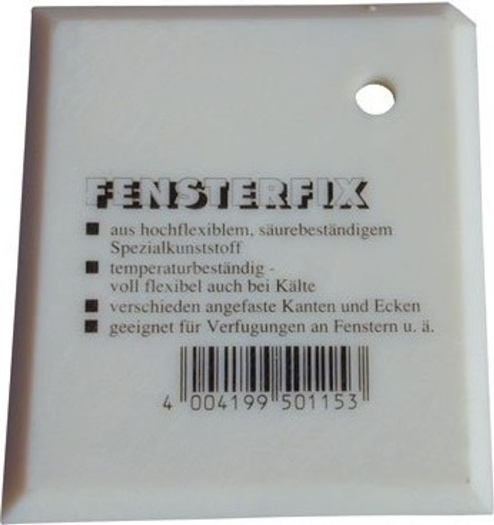 Fensterfix-Glasfix Abstreichspachtel Silikon Acryl Produktbild 