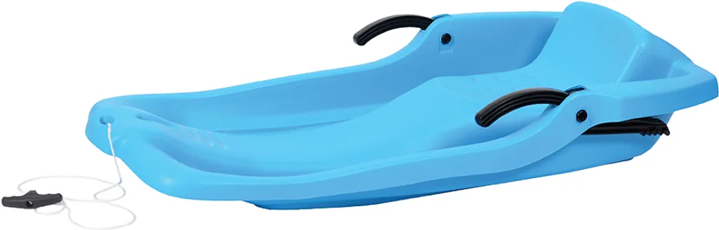 Luge de course 1 personne pour vacances à la montagne bleu EDA