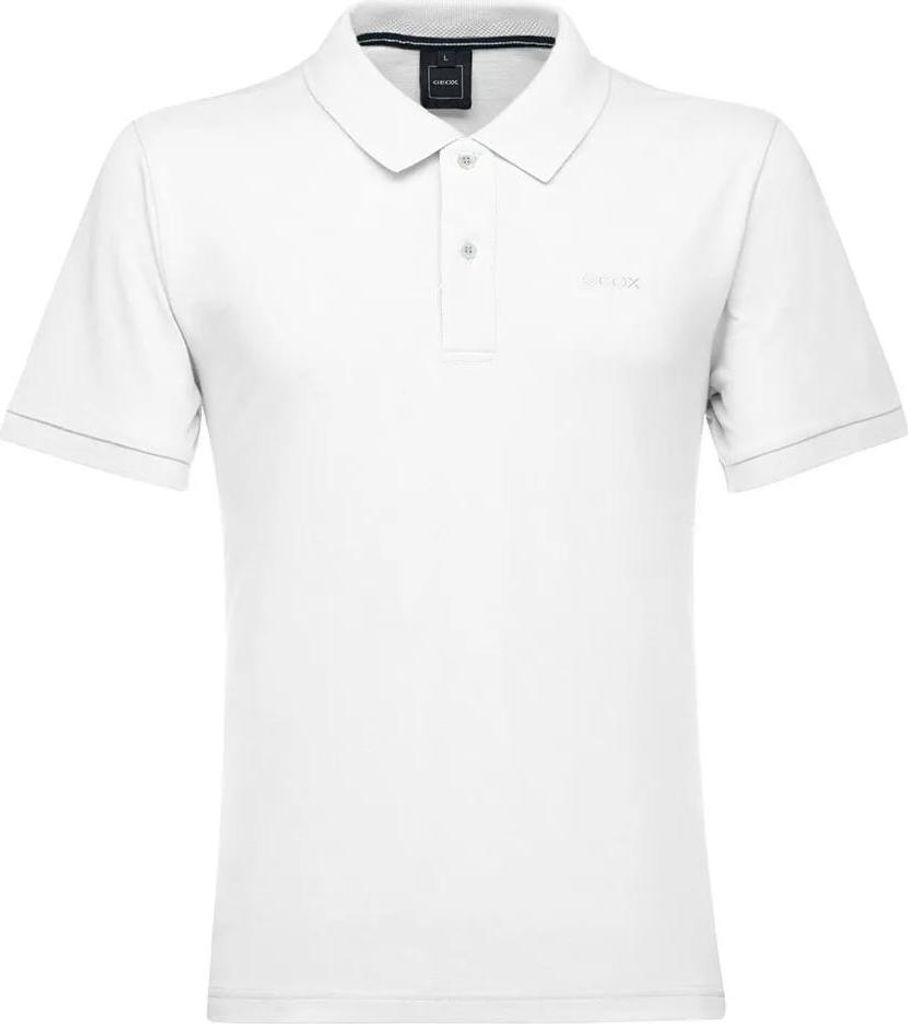 Geox Piquet 1 Kurzarm-poloshirt Weiß XL Herren Weiß XL