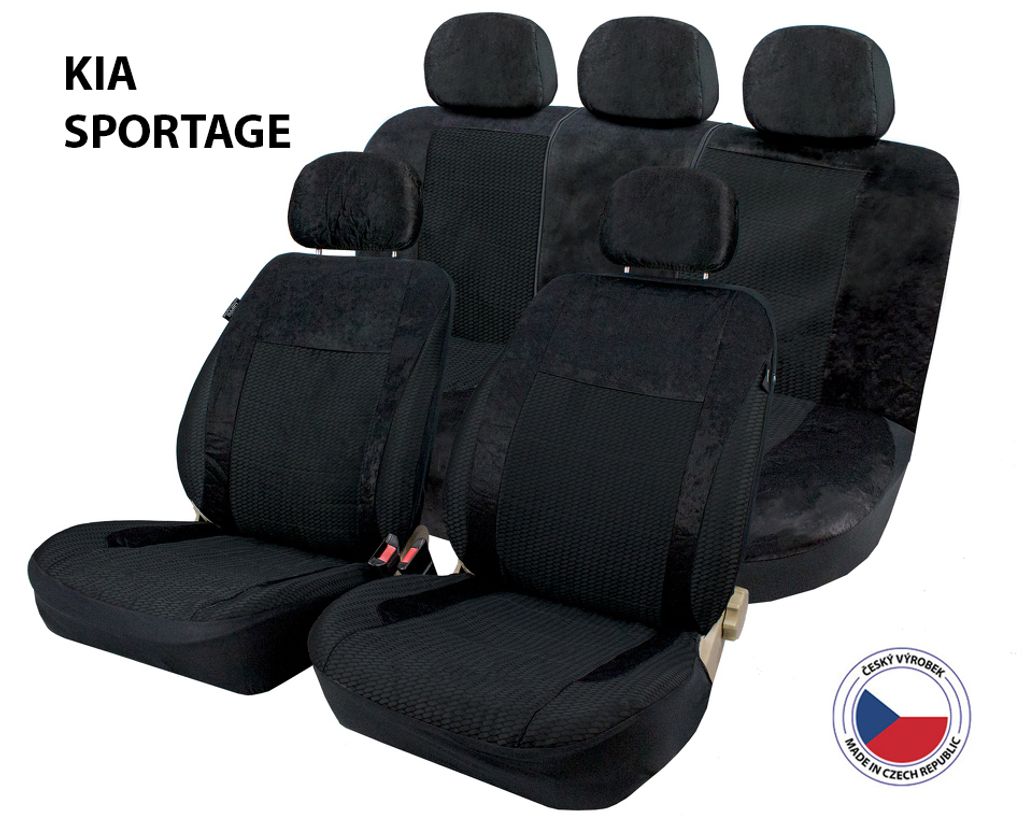 Autoabdeckungen Perfetto AL Kia Sportage schwarz