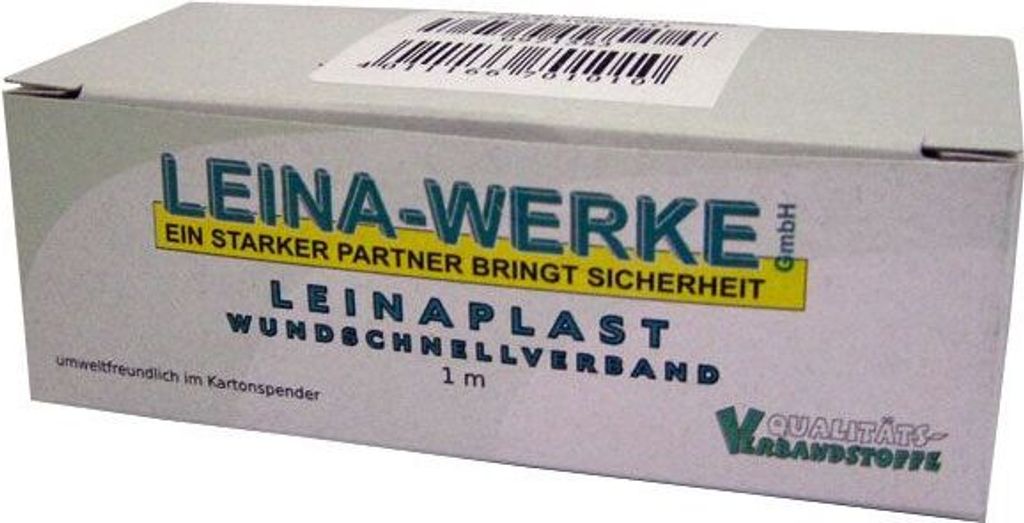 LEINA-WERKE 70101 Leina-Werke Wundpflaster - 1 m x 6 cm wasserfest