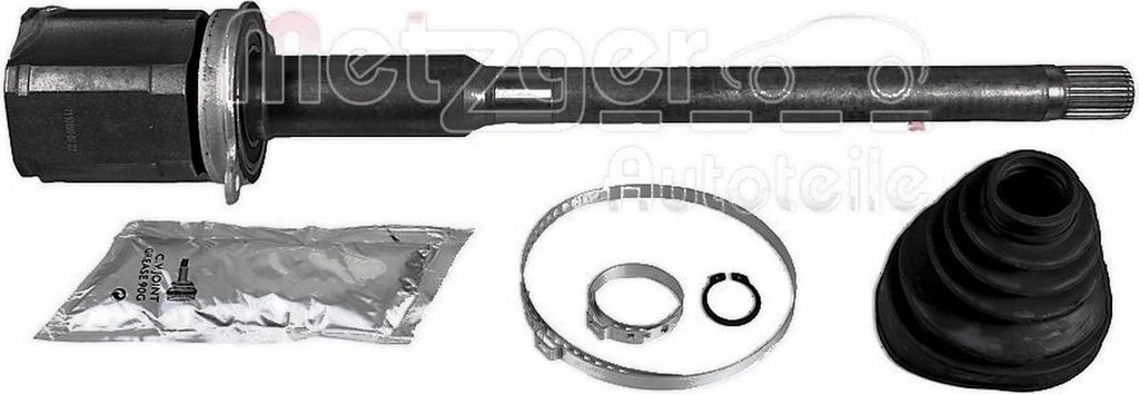Gelenksatz Antriebswelle vorne rechts 564 mm Ø 30 mm METZGER für u.a. VOLVO XC90