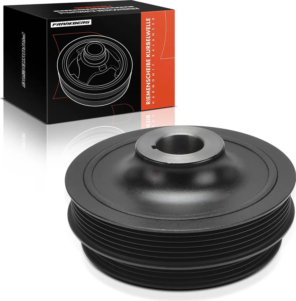 Poulie de vilebrequin robuste en acier pour Mitsubishi Galant