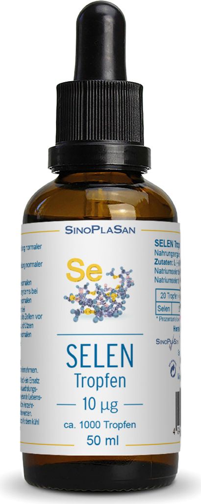 Gocce di selenio 10 μg liquido 50 ml Immagine del prodotto 