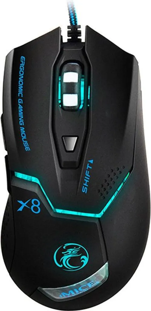 Souris de jeu iMICE X8 : éliminez la latence et gagnez en précision de tir