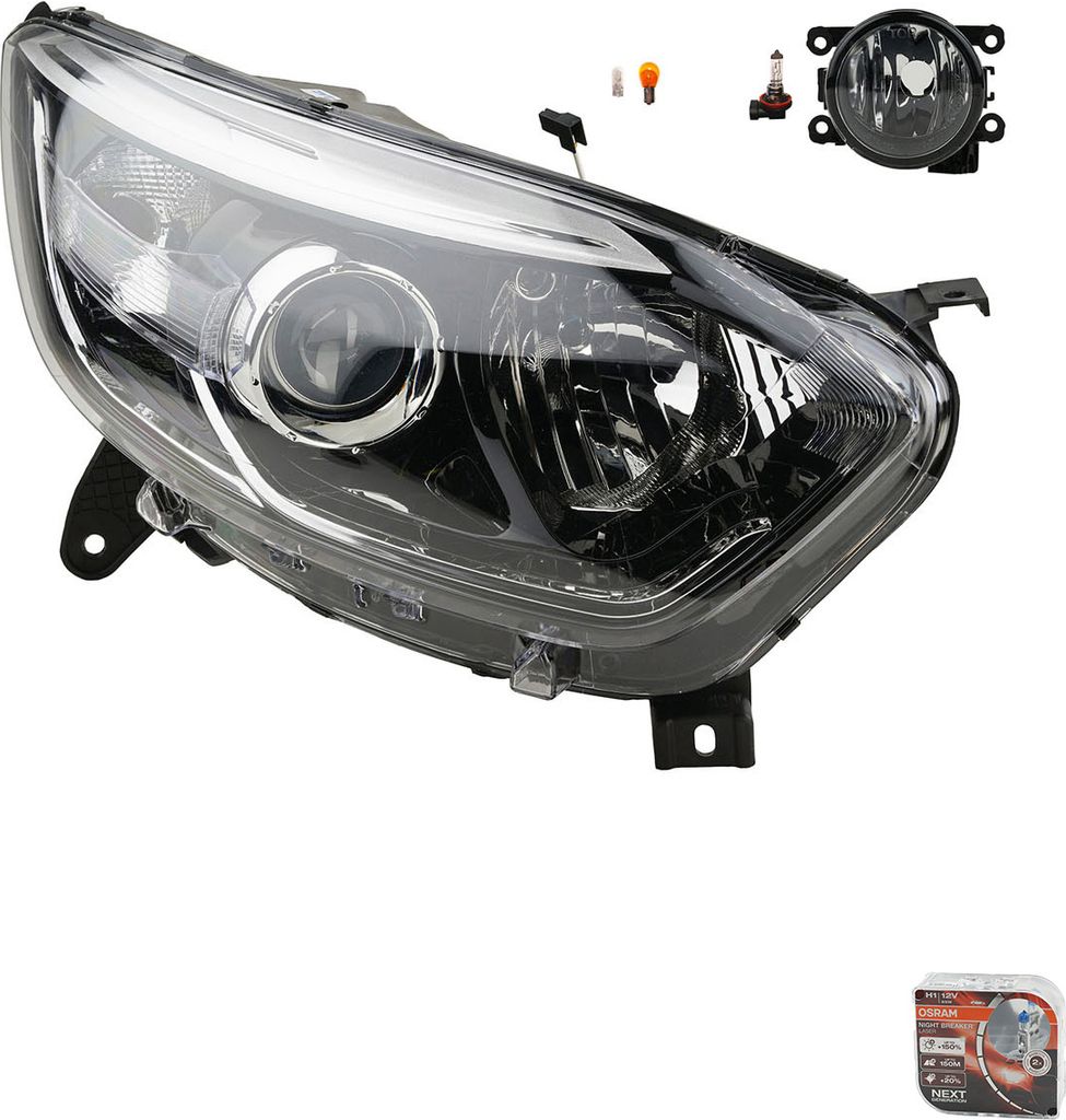 Scheinwerfer Osram Night Breaker Laser passend für Renault Captur R 260103714R 260103166R 260102734R 4422780 0006000618053 2615000Q0A 60006180 Johns