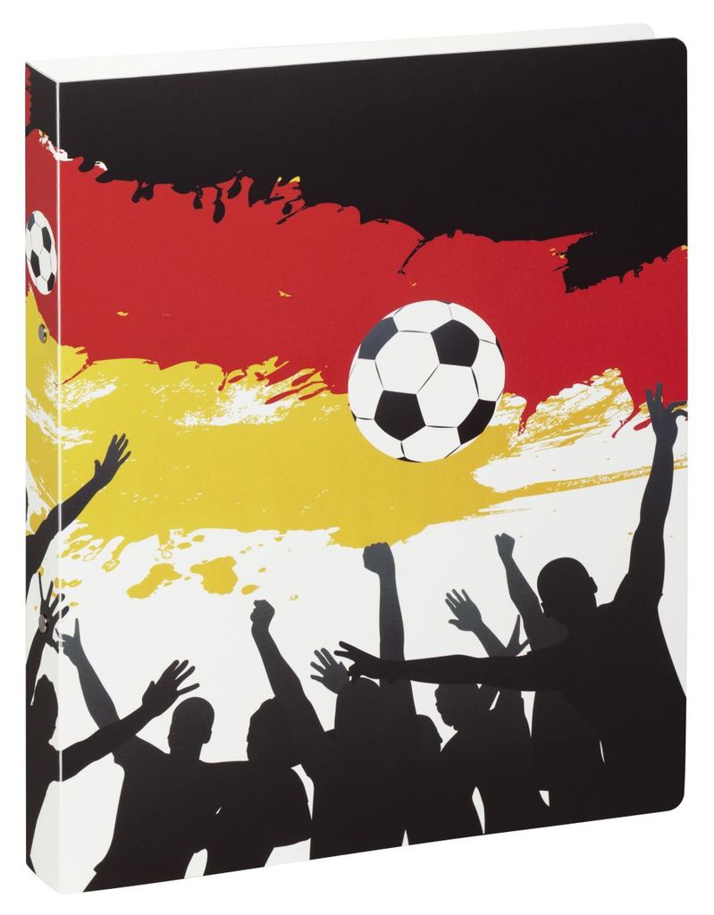 Pagna Ringbuch A4 25mm PP Fußball 2-Ring-Mechanik