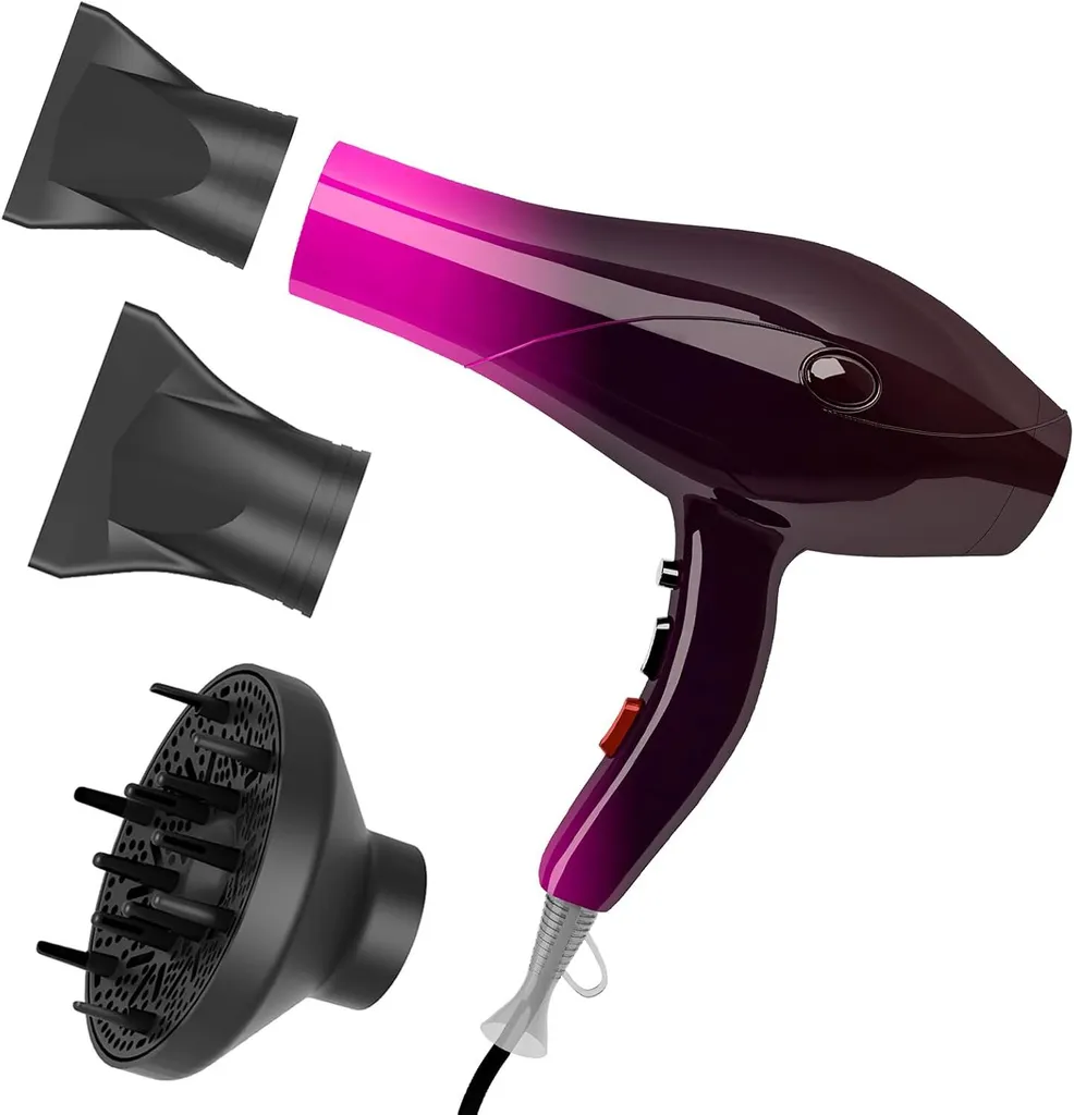 Phon Asciugacapelli 3000W per Donne - Professionale Uso Domestico