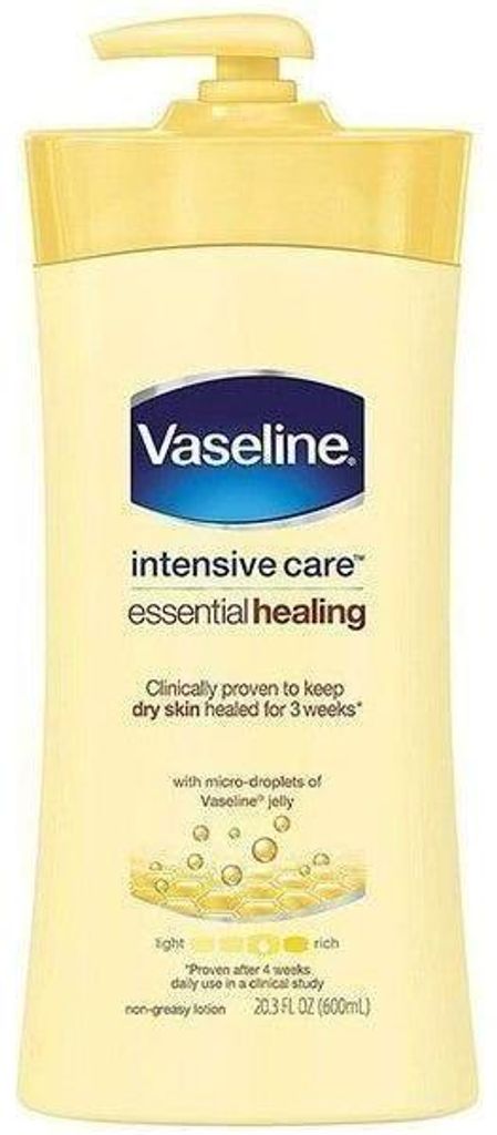 Vaseline | Essential Healing 600ml - telové mlieko, Obrázok produktu 