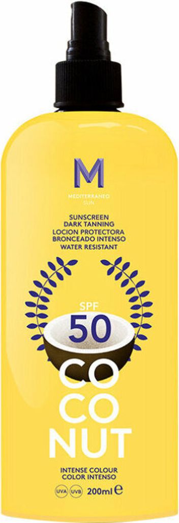 Crème solaire à la noix de coco bronzage foncé SPF 50 200ML Image du produit 