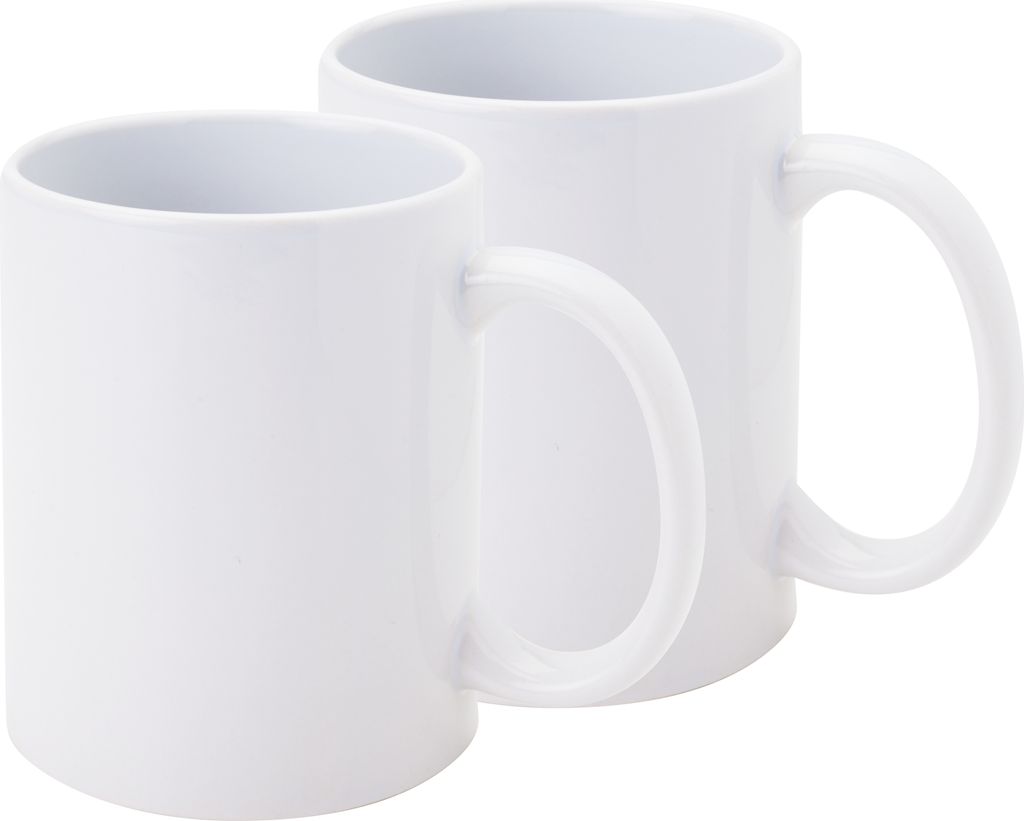 VBS Porzellan Kaffeebecher, 2er-Set Produktbild 1