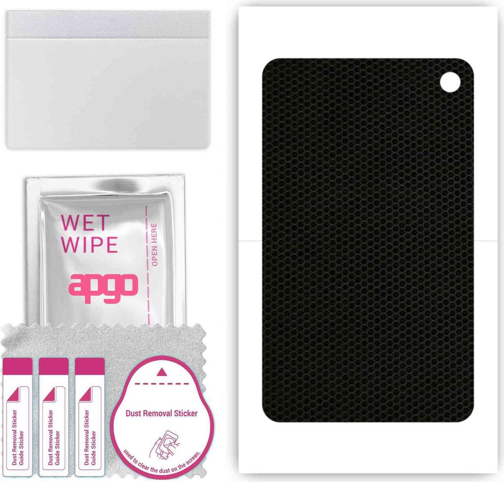apgo Rückseite Schutzfolie, Skin, kompatibel mit Amazon Fire HD 10 2021, Hinten Displayschutzfolie aus Vinylfolie, kratzfest, einfache Montage - M...