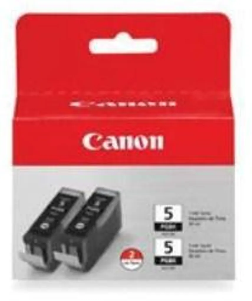 Pack 2 cartouches Canon PGI-5BK pour imprimer vos dossiers de bureau