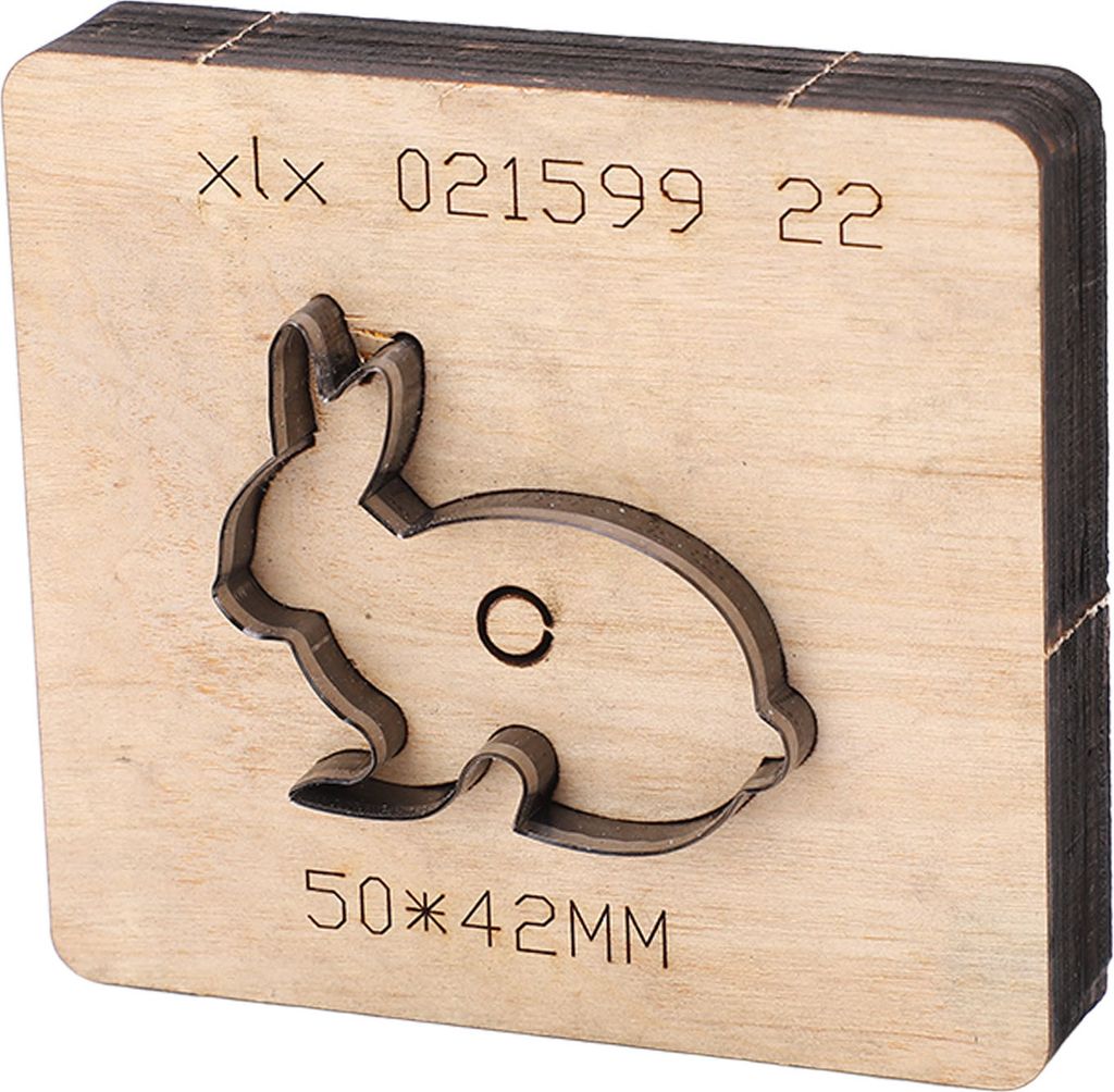 Leder Metall Schneiden sterben Kaninchen Form Legierung Stahl DIY Punch Cut Form Kunst Handwerk Zubehör