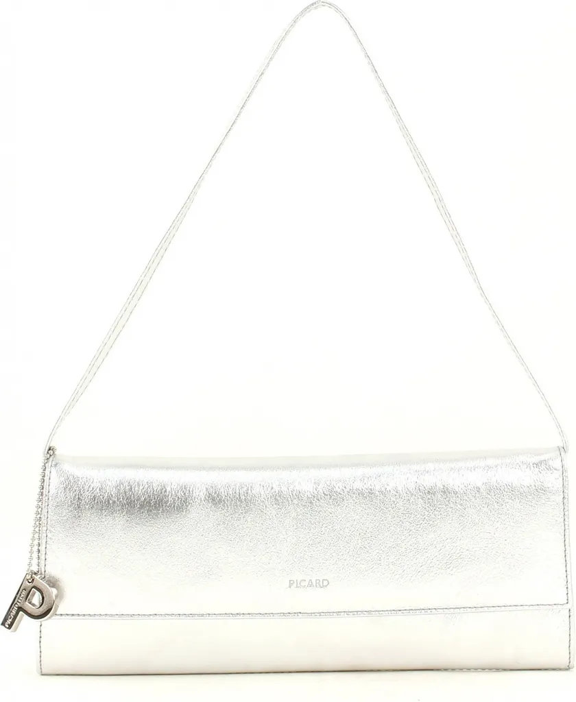 Picard Borsa Auguri Argento - Accessorio Viaggio ed Eventi Pelle