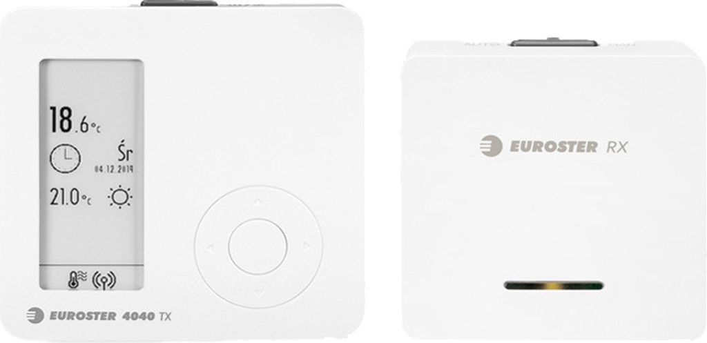 EU4040 TXRX Funk Raumthermostat mit Empfänger