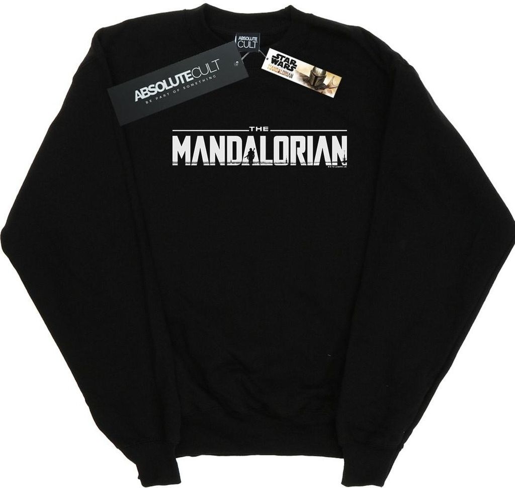 Star Wars - "The Mandalorian" Sweatshirt für Herren BI46481 (L) (Schwarz)