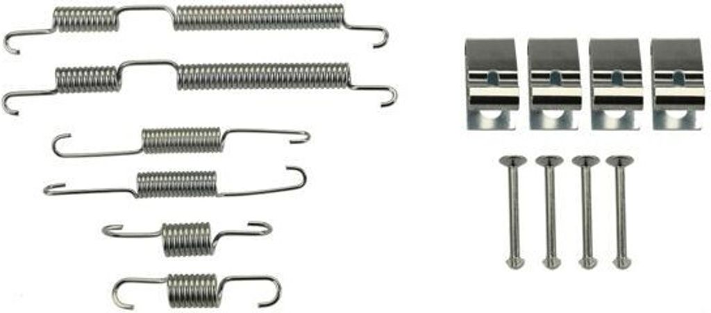 TRW Zubehörsatz Bremsbacken SFK434 Hinten für HYUNDAI i20 (PB, PBT) 203mm 32mm